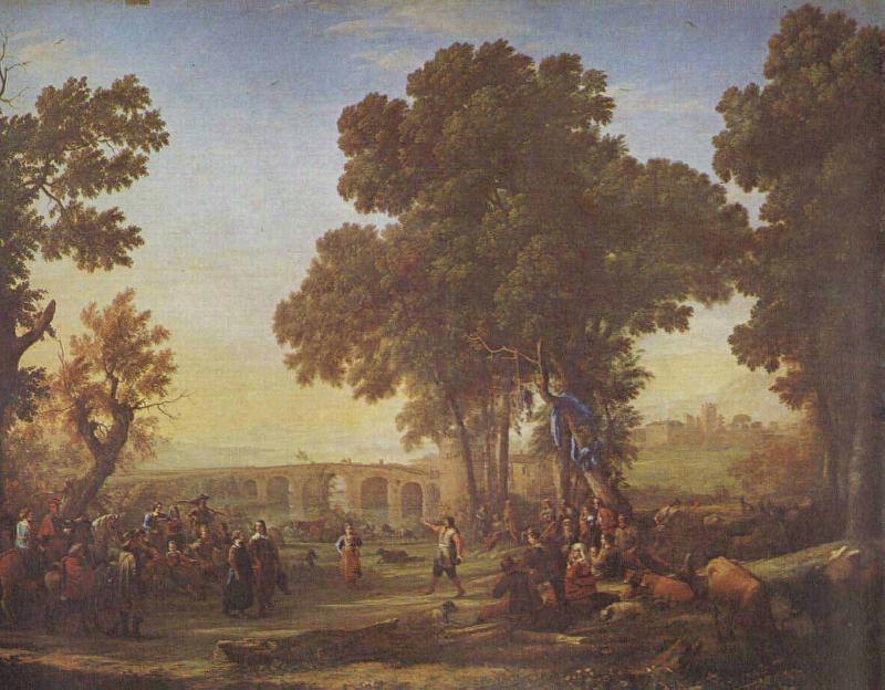 Claude Lorrain Village Fete